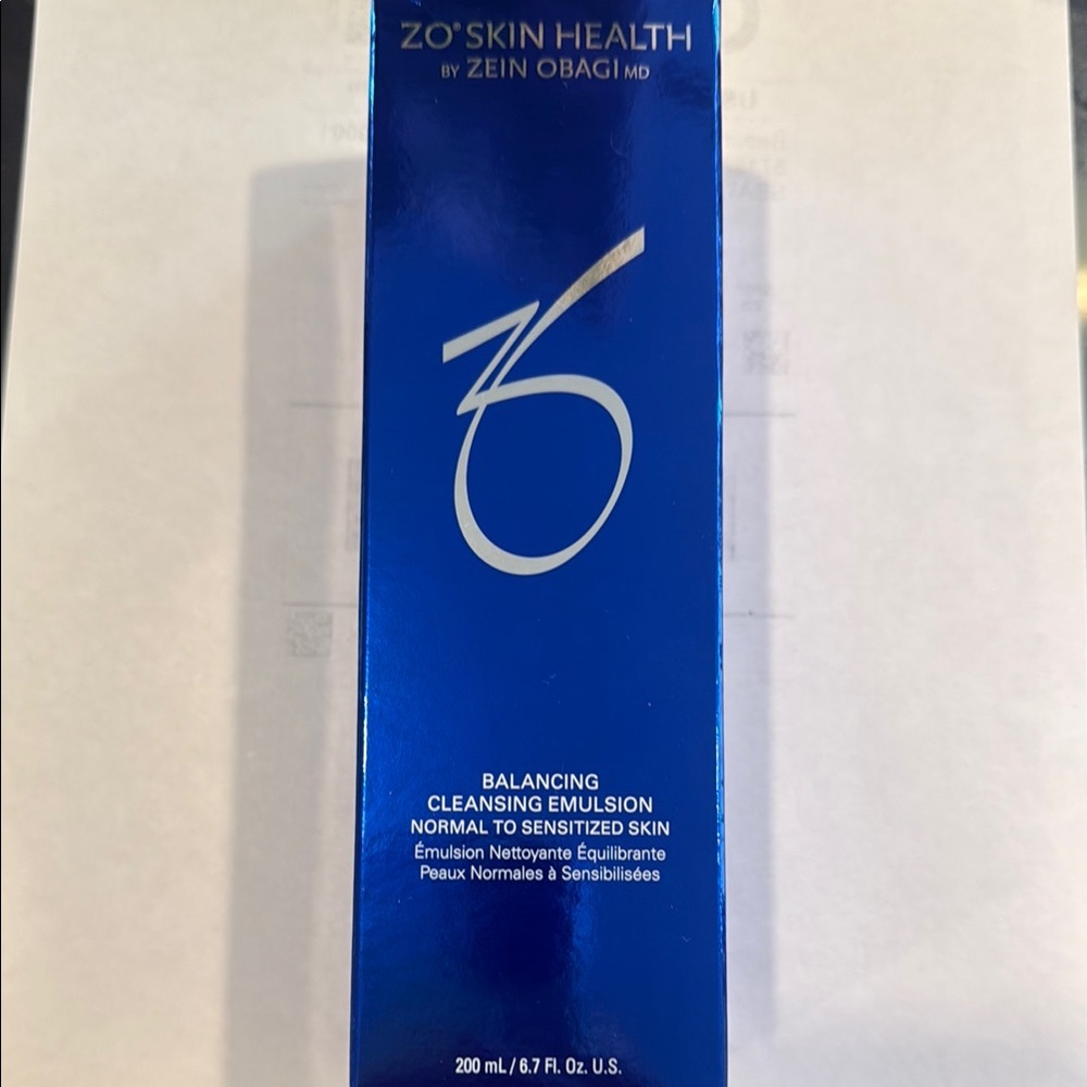 ZO® Skin Health Balancing Cleansing Emulsion — Blue